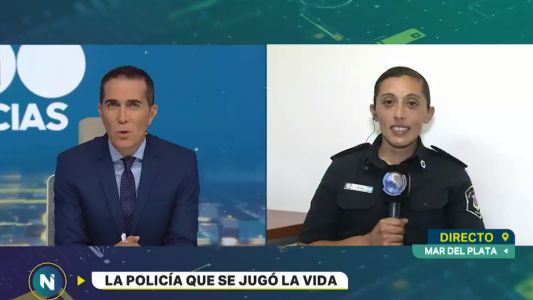 "Vi a un menor asustado": Victoria se jugó la vida para salvar al ladrón