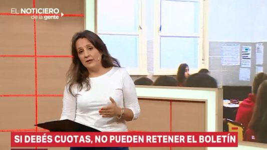 Prohíben a las escuelas retener los boletines de los chicos cuyos padres no pagan la cuota