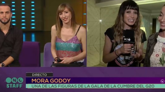 Mora Godoy, una de las figuras de la emotiva gala del Colòn