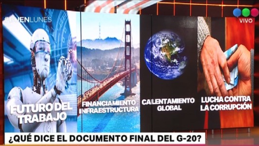 Los puntos clave del documento firmado en la cumbre del G20
