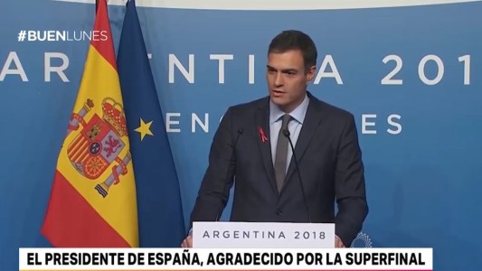 El Presidente de España, agradecido por la Superfinal