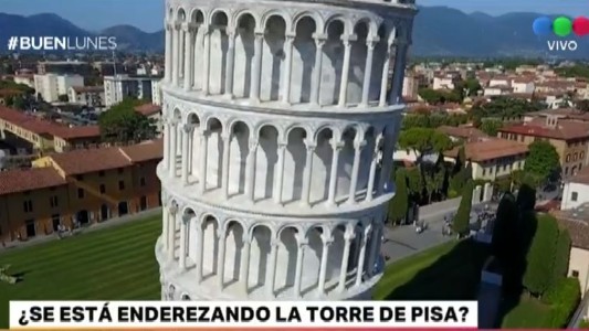 ¿Se está enderezando la Torre de Pisa?