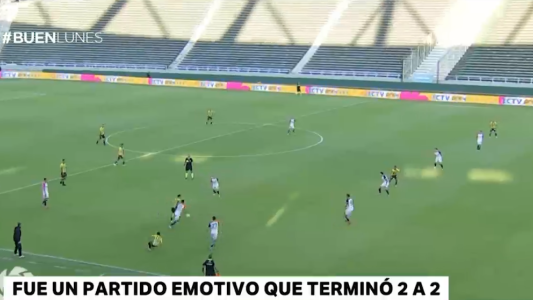 Aldosivi le empató a San Lorenzo sobre el final