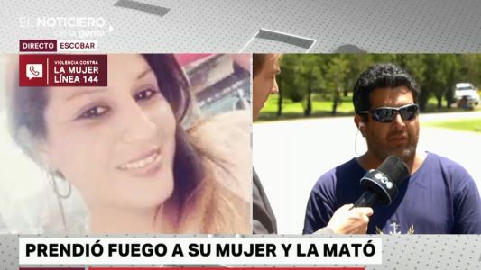 Femicidio en Escobar: murió una mujer que fue quemada por su pareja