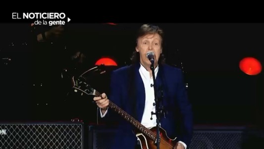 Paul McCartney vuelve a tocar en Argentina
