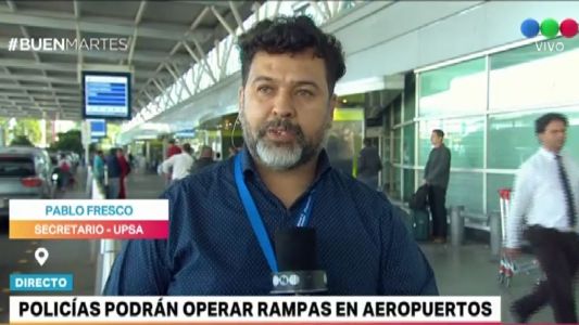 Policías podrán operar rampas en aeropuertos: "Están vaciando la empresa de rampas"