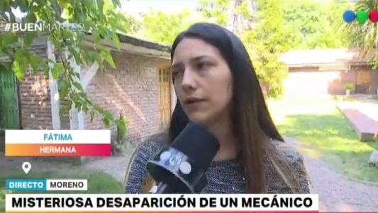 Buscan a un mecánico desde hace 25 días
