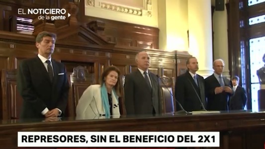 La Corte determinó que el 2x1 no puede beneficiar a represores