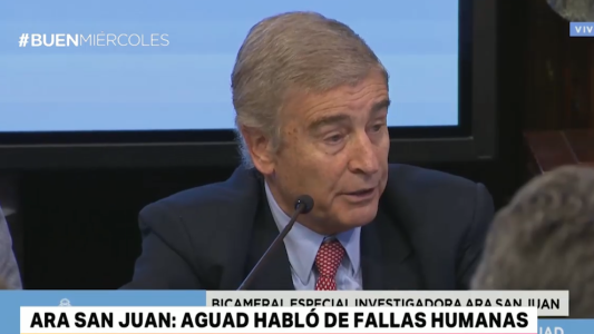 ARA San Juan: Aguad habló de fallas humanas