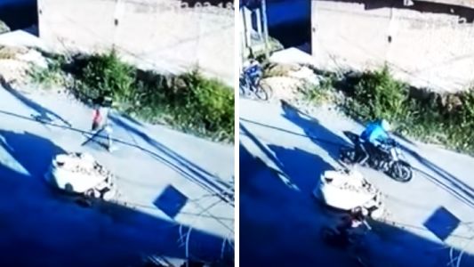 Video: intentaron robarle la moto, se resistió y lo mataron por la espalda