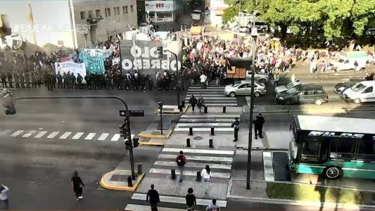 Finalizó el acampe frente al Ministerio de Desarrollo Social