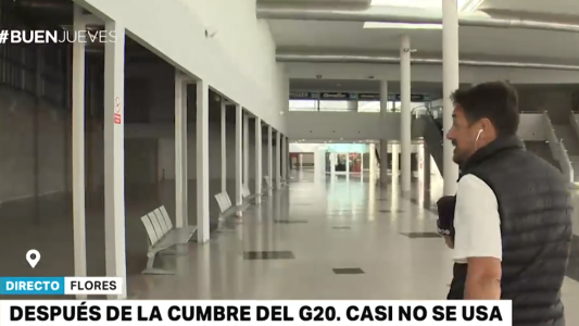 La terminal Dellepiane, impecable y vacía