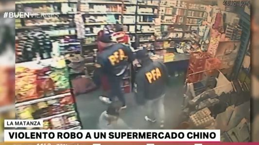 Detuvieron a un policía que lideró un asalto a un super chino en Isidro Casanova