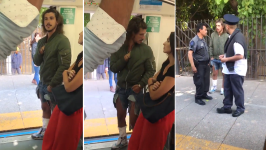 VIDEO: Escracharon a Rodrigo Eguillor en el tren Mitre y lo obligaron a bajar