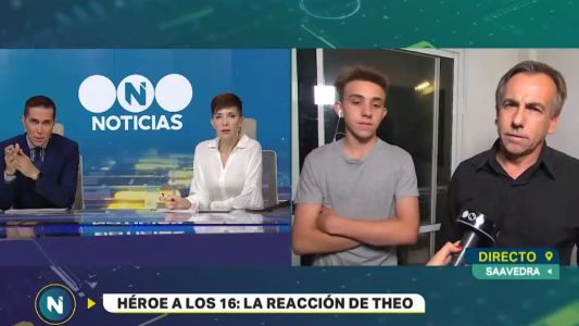Héroe a los 16: la reacción de un chico para salvar a su papá