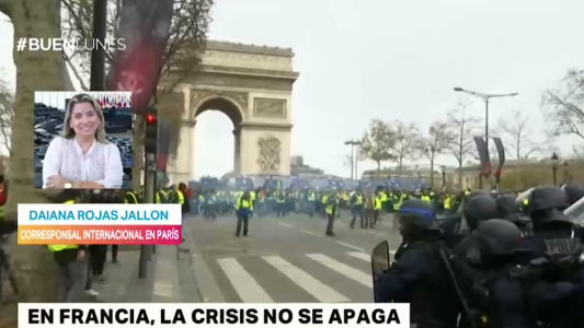 En Francia, la crisis no se apaga