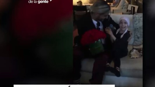 El conmovedor gesto de Maluma con una nena argentina que tiene cáncer