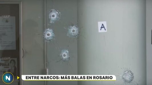Balearon el frente de dos sedes judiciales en Rosario