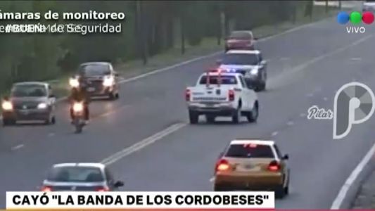 Cayó "la banda de los cordobeses"