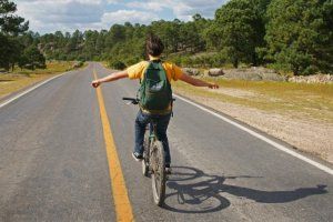 Un nene de 9 años recorrió más de 30 kilómetros en bicicleta por la ruta