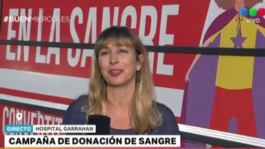 Campaña del Hospital Garrahan para fomentar la donación de sangre en verano