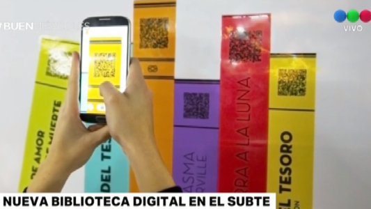 Nueva biblioteca digital en el subte