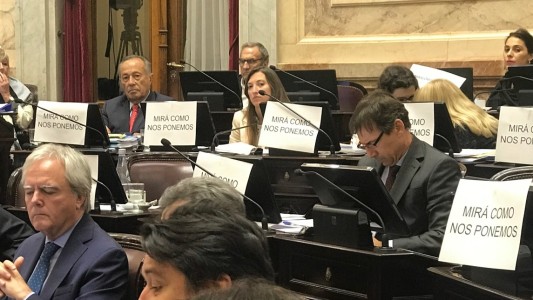 Respaldo a la actriz Thelma Fardin en el Senado