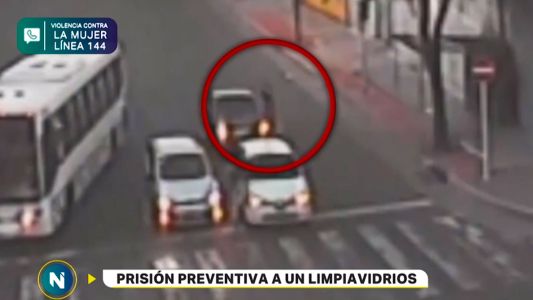 Un limpiavidrios golpeó a una mujer e irá preso