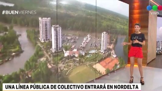 La línea 723 entrará en Nordelta