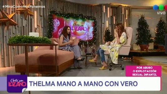 Vero Lozano a Thelma Fardin: "¿Cuándo pudiste decir Juan me violó"?