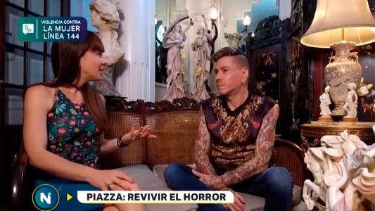 Roberto Piazza "a los psicópatas hay que denunciarlos y encerrarlos"