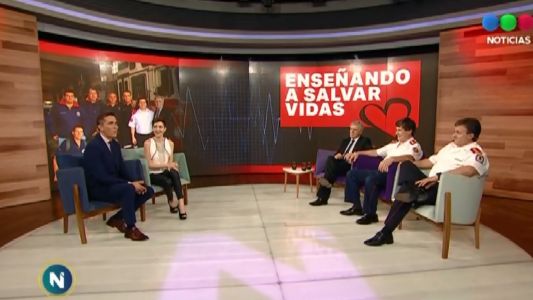 Comenzó la capacitación de bomberos voluntarios para ser líderes de RCP