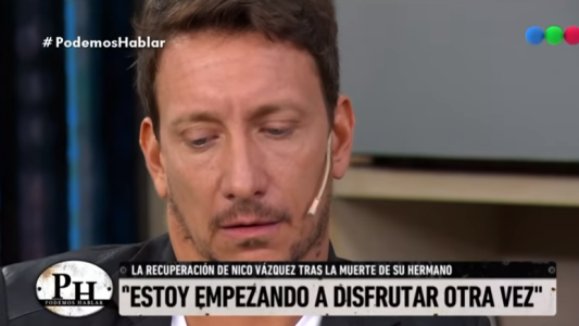 Nico Vázquez y el emocionante recuerdo de su hermano