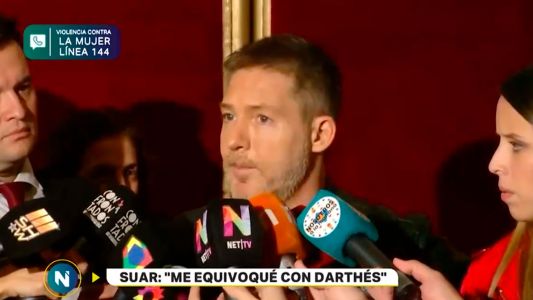 Adrián Suar, tras la denuncia de Thelma Fardin: "No volvería a contratar a Darthés"