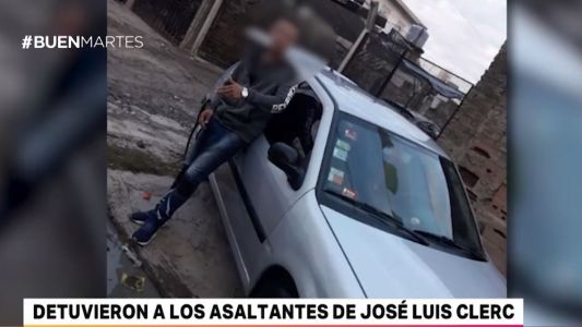 Detuvieron a los asaltantes de José Luis Clerc