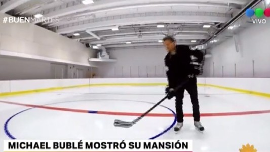 Michael Bublé mostró su mansión