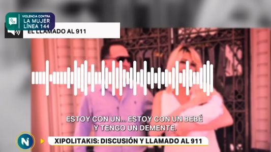 El llamado de Vicky Xipolitakis al 911: "Estoy con un bebé y tengo un demente, quiero que se lo lleven"