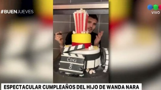 Espectacular cumpleaños del hijo de Wanda Nara