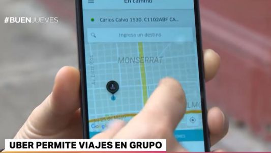 "UberPool": la app ahora permite viajes en grupo