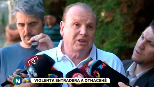 Othacehé sobre el violento asalto a su casa: "Fue un ataque político"