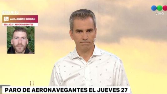Aeronavegantes lanzan paro nacional el 27 de diciembre