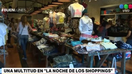 Shoppings abiertos hasta la madrugada y con descuentos