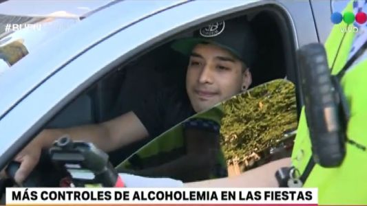 Refuerzan los operativos de control de alcoholemia durante las Fiestas