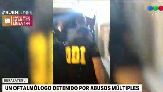 Detuvieron al oftalmólogo condenado por el abuso sexual de sus hijos
