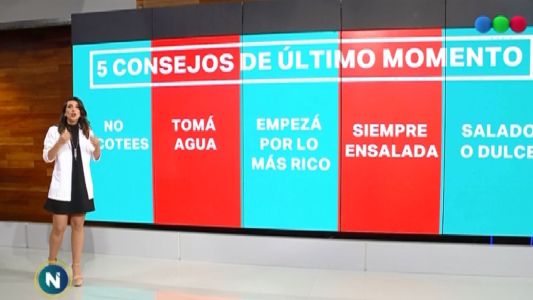 La mesa dulce navideña: consejos para no pasarse con las calorías