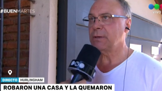 Robaron una casa y la quemaron: "Es un desastre, los daños son totales"