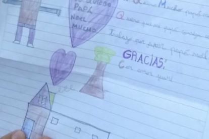 Un nene de 8 años le pidió a Papá Noel un trabajo para su papá hipoacúsico