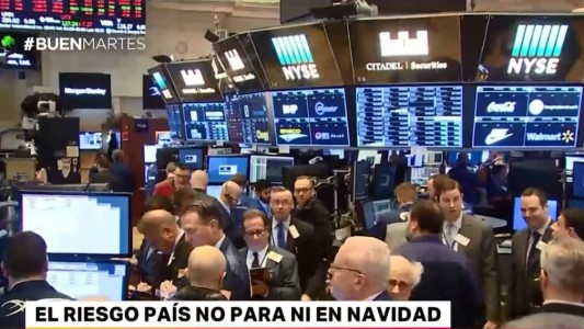 El riesgo país no para ni en Navidad