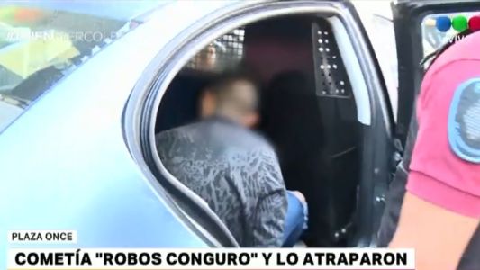 Atraparon a "ladrón canguro"