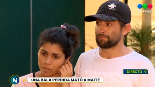 El papá de la nena herida por una bala perdida: "Lamentablemente mi hija falleció"